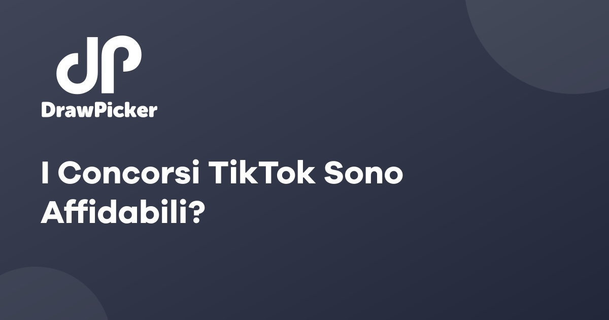 I Concorsi TikTok Sono Affidabili?